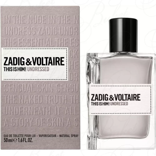 Туалетная вода Zadig & Voltaire THIS IS HIM UNDRESSED 50ml edt