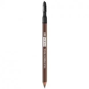 Карандаш для бровей PUPA MAKE UP TRUE EYEBROW PENCIL №001 Blonde/Светлый