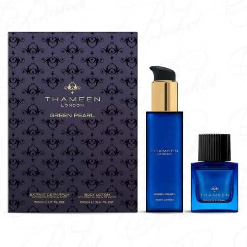 Набор Thameen GREEN PEARL SET (extrait de parfum 50ml+b/lot 100ml) 