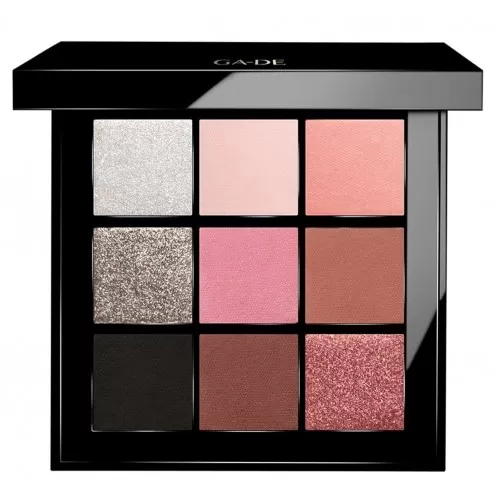 Палитра теней для век JA-DE MAKE UP VELVETEEN EYESHADOW PALETTE №55 Shades Of Love