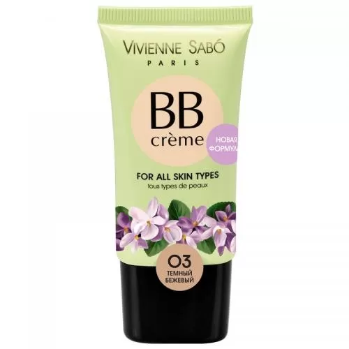 Тональный крем для лица VIVIENNE SABO BB CREAM №03 Темно-бежевый