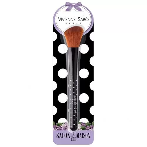 Кисть для румян скошенная VIVIENNE SABO BLUSH BRUSH
