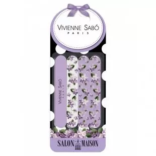 Пилочка для ногтей VIVIENNE SABO NAIL FILE SET 4шт