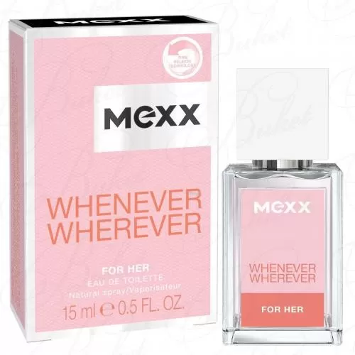 Туалетная вода Mexx WHENEVER WHEREVER FOR HER 15ml edt