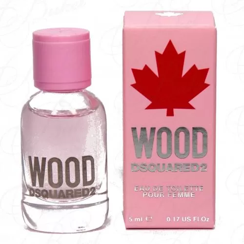 Миниатюры DSquared2 WOOD POUR FEMME 5ml edt