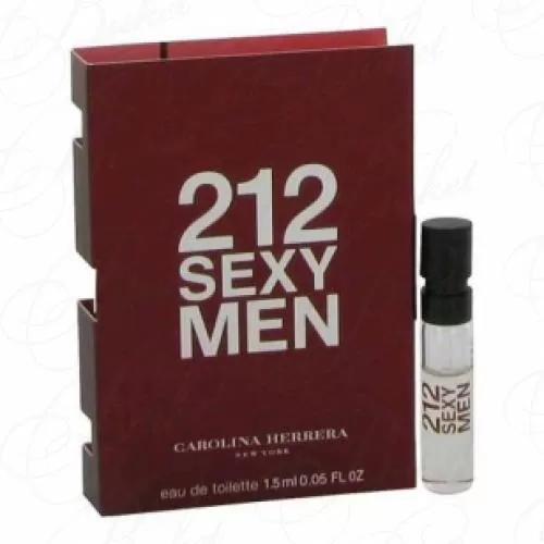 Пробник Carolina Herrera 212 SEXY MEN 1.5ml edt