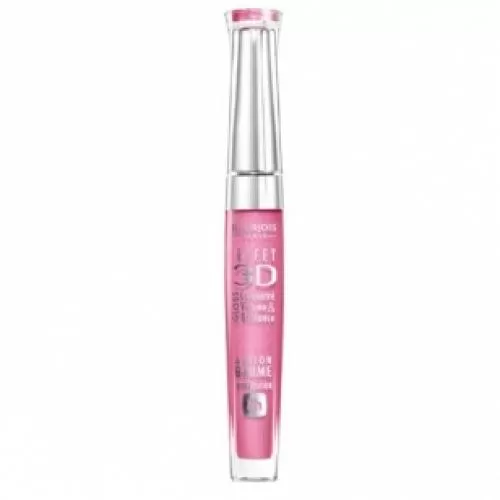 Блеск для губ BOURJOIS MAKE UP EFFET 3D BALM ACTION 8H №04 Rose Polemic/Ярко-розовый