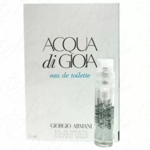 Пробник Armani ACQUA DI GIOIA Eau de Toilette 1.5ml edt
