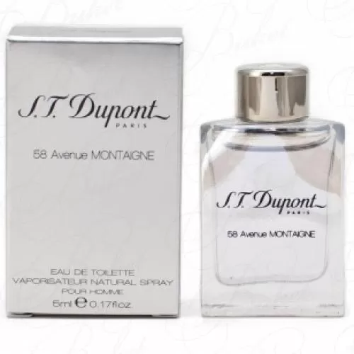 Миниатюра Dupont 58 AVENUE MONTAIGNE HOMME 5ml edt