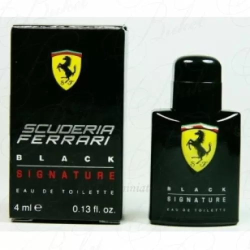 Миниатюра Ferrari SCUDERIA BLACK SIGNATURE 4ml edt