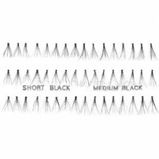 Ресницы накладные ARTDECO CILS PERMANENTS 03 short/medium black (Короткие и средние)