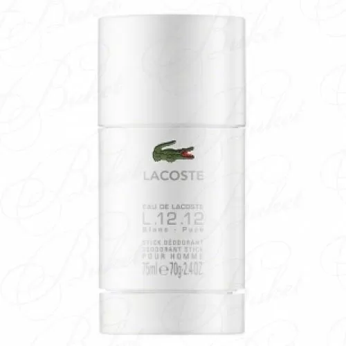 Дезодорант стик Lacoste EAU DE L.12.12 BLANC deo-stick 75ml