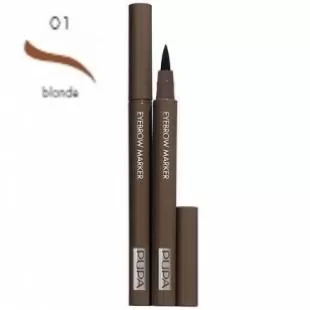 Маркер для бровей PUPA EYEBROW MARKER №01 Blonde