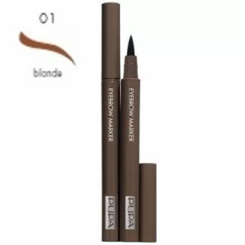 Маркер для бровей PUPA EYEBROW MARKER №01 Blonde