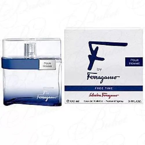 Тестер Salvatore Ferragamo F BY FERRAGAMO FREE TIME POUR HOMME 100ml TESTER edt