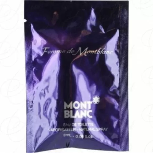 Пробник Mont Blanc FEMME DE MONTBLANC 2ml edt