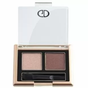 Тени для век JA-DE MAKE UP SOFT SATIN DUO №25 Brown