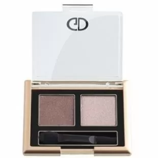 Тени для век JA-DE MAKE UP SOFT SATIN DUO №28 Spices