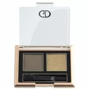 Тени для век JA-DE MAKE UP SOFT SATIN DUO №34 Mystic Green