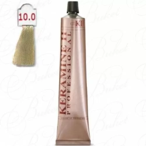 Крем-краска KERAMINE H PROFESSIONAL тон 10.0 Платиновый Блонд 100ml