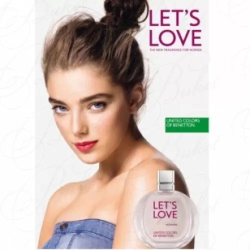 Пробник Benetton LET'S LOVE 1.2ml edt