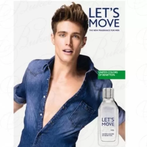 Пробник Benetton LET'S MOVE MAN 1.2ml edt