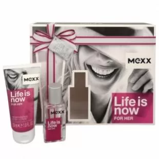 MEXX LIFE IS NOW SET (edt 15ml+b/lot 50ml)