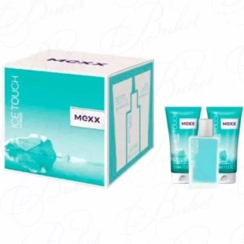 Набор MEXX ICE TOUCH WOMAN 2014 SET (edt 30ml+b/lot 50ml+sh/gel 50ml) 