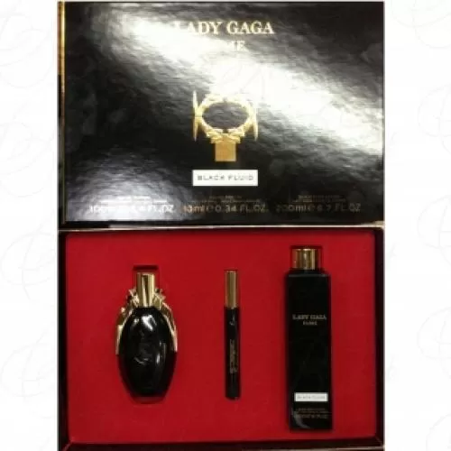 Набор LADY GAGA FAME SET (edp 100ml+edp 10ml+b/lot 200ml)