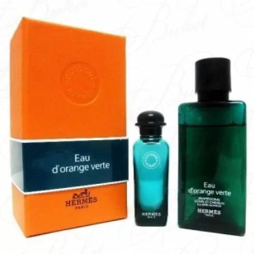 Набор HERMES EAU D’ORANGE VERTE SET (edc 100ml+sh/gel 200ml)