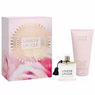 LALIQUE L`AMOUR LALIQUE SET (edp 100ml+b/lot 150ml)