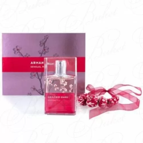 Набор ARMAND BASI SENSUAL RED SET (edt 50ml+бусы)