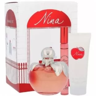 NINA RICCI NINA SET (edt 80ml+edt 10ml+b/lot 100ml)