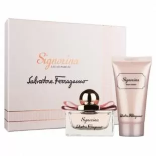 SALVATORE FERRAGAMO SIGNORINA SET (edp 100ml+b/lot 100ml)