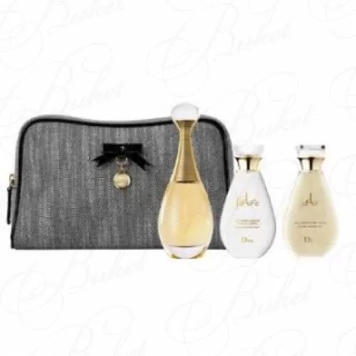 Набор CHRISTIAN DIOR J'ADORE SET (edp 50ml+b/milk 50ml+sh/gel 50ml+сумочка)