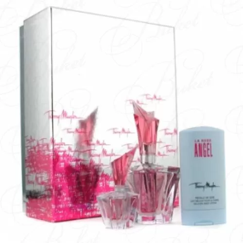 Набор THIERRY MUGLER ANGEL LA ROSE SET (edp 25ml+b/lot 30ml+edp 5ml)
