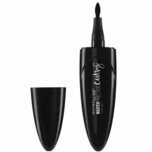 Подводка для глаз MAYBELLINE MAKE UP MASTER PRECISE CURVY Черная