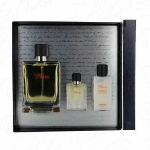 Набор HERMES TERRE D`HERMES SET (parfum 75ml+a/sh balm 40ml+edp 12.5ml)