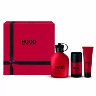 HUGO BOSS HUGO RED SET (edt 125ml+deo-stick 75ml+sh/gel 50ml)