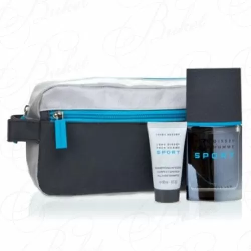 Набор Issey Miyake L`EAU D`ISSEY POUR HOMME SPORT SET (edt 50ml+sh/gel 30ml+bag)