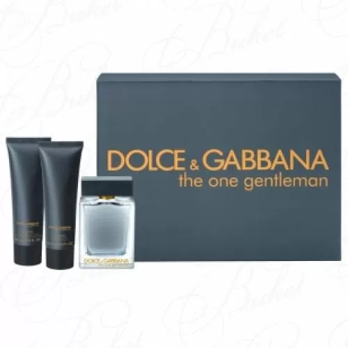Набор DOLCE & GABBANA THE ONE GENTLEMEN SET (edt 50ml+a/sh balm 50ml+sh/gel 50ml)