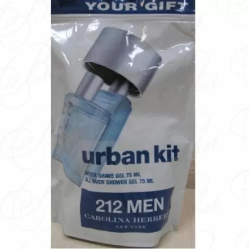 Набор CAROLINA HERRERA 212 MEN SET (a/sh 75ml+sh/gel 75ml)