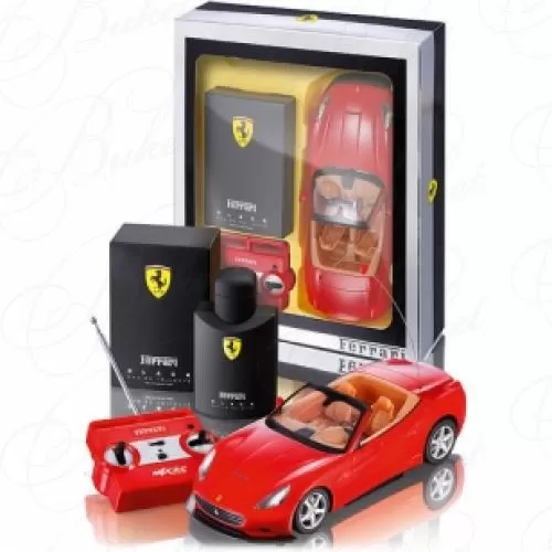 Набор FERRARI BLACK MAN SET (edt 75ml+Car Model 1:43)