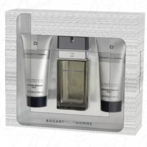 Набор JACQUES BOGART POUR HOMME SET (edt 100ml+a/sh balm 100ml+shampoo 100ml)