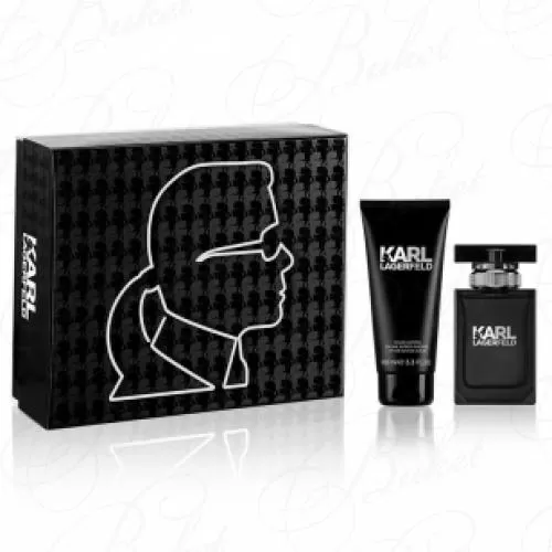 Набор KARL LAGERFELD LAGERFELD FOR HIM SET (edt 100ml+sh/gel 150ml)