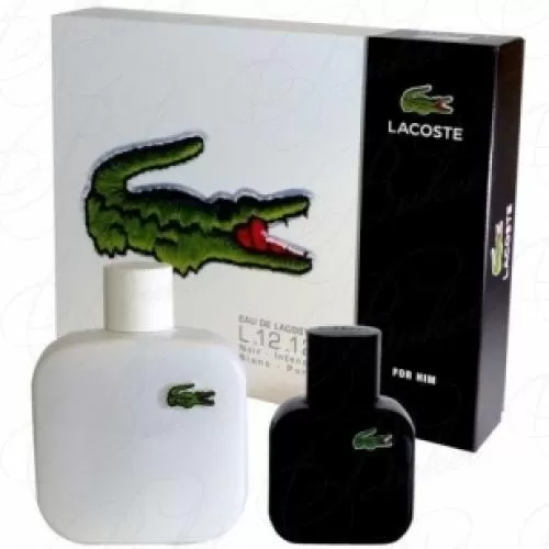 Набор LACOSTE EAU DE L.12.12 SET (EAU DE L.12.12 BLANC edt 100ml+EAU DE L.12.12 NOIR edt 30ml)