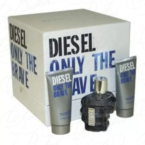 Набор Diesel ONLY THE BRAVE SET (edt 50ml+a/sh 50ml+sh/gel 50ml) 