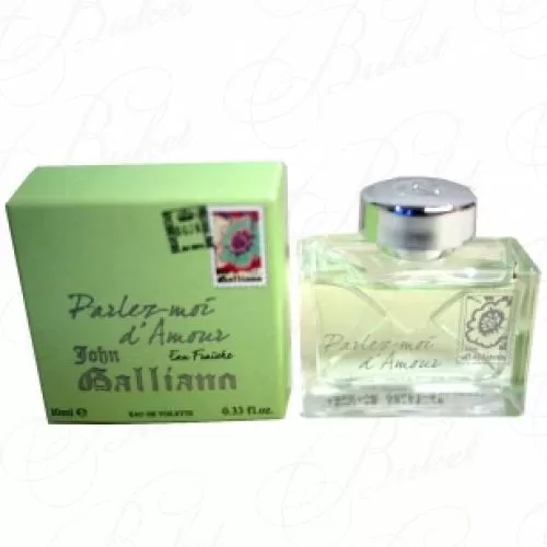 Миниатюра John Galliano PARLEZ MOI D`AMOUR EAU FRAICHE edt 10ml 
