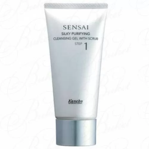 Гель-скраб для лица KANEBO SENSAI SILKY PURIFYING CLEANSING GEL WITH SCRUB TESTER 125ml
