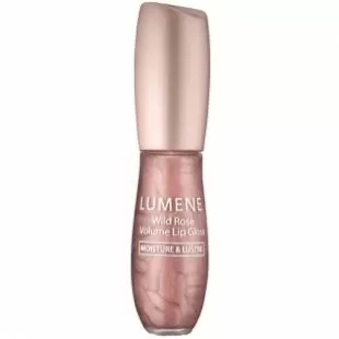 Блеск для губ LUMENE MAKE UP WILD ROSE VOLUME LIP GLOSS №01 Розово-бежевый перламутровый